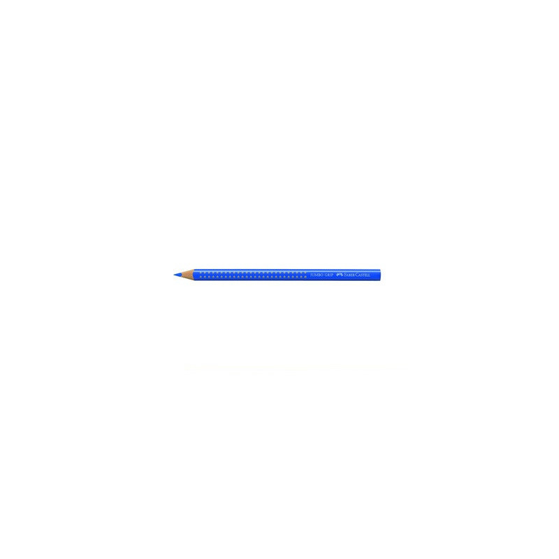 CRAYON COUL. FABER JUMBO GRIP BLEU FONC.