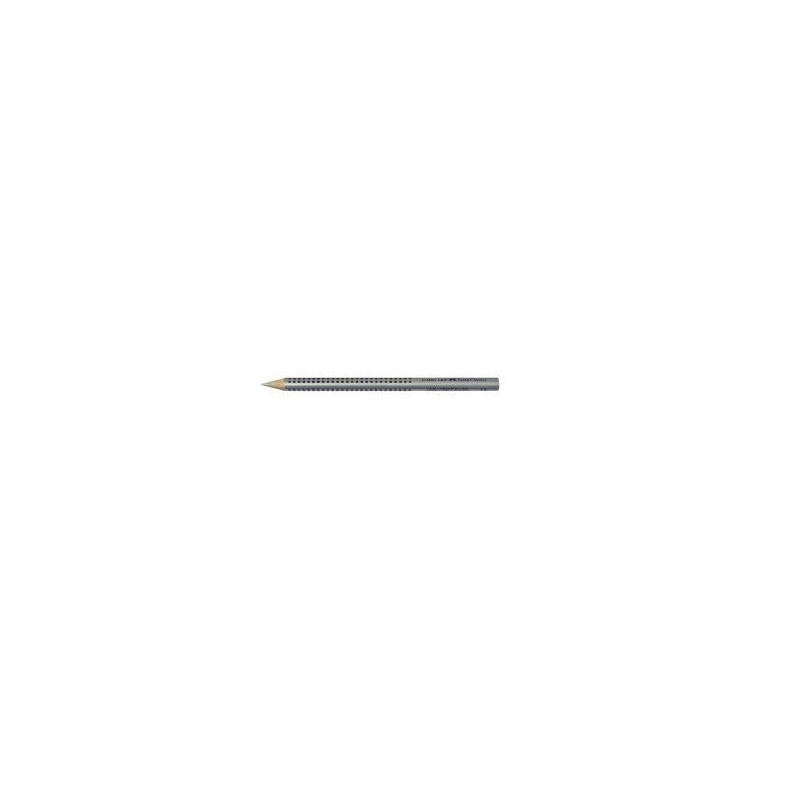 CRAYON COUL. FABER JUMBO GRIP ARGENT