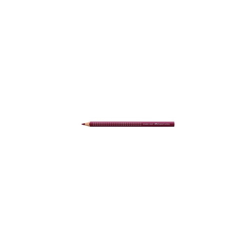 CRAYON COUL. FABER JUMBO GRIP ROUGE IND.