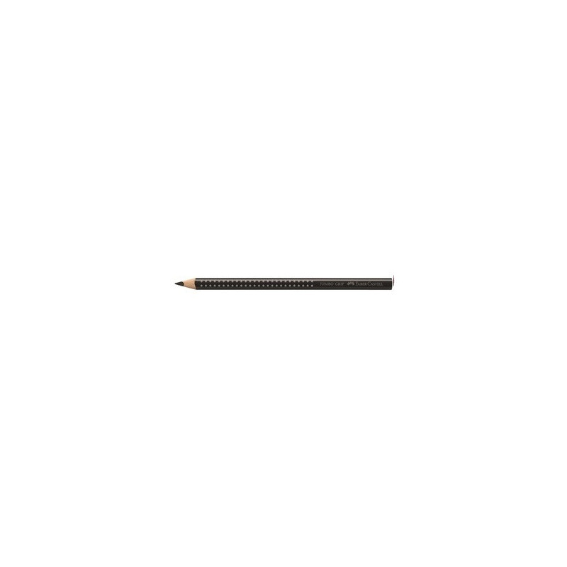 CRAYON COUL. FABER JUMBO GRIP NOIR