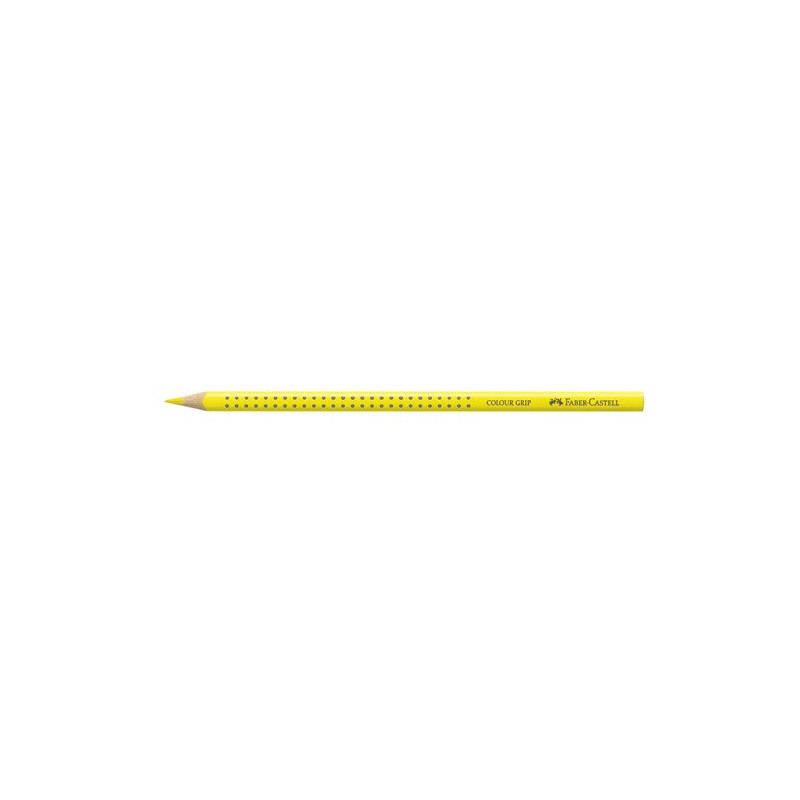 CRAYON COUL. FABER GRIP JAUNE CLAIR