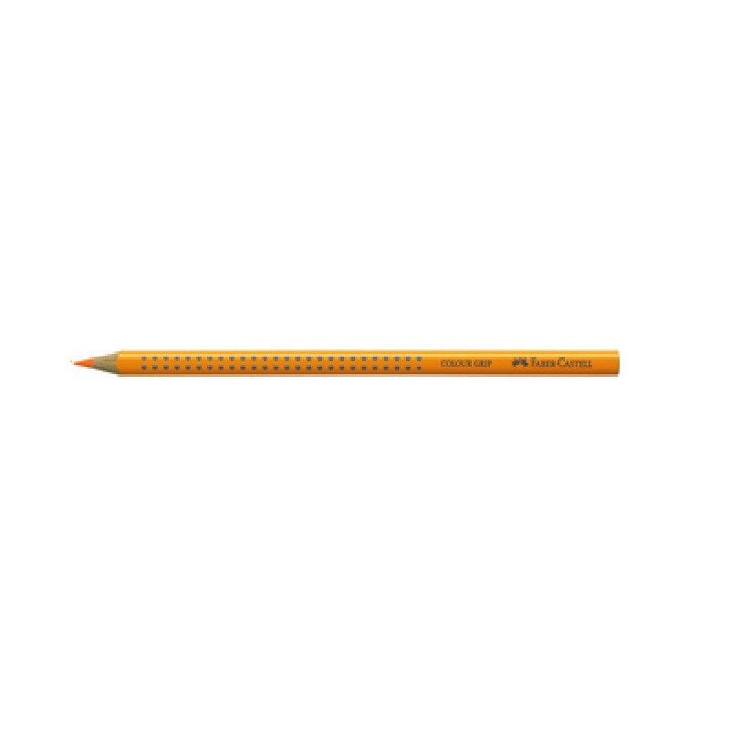 CRAYON COUL. FABER GRIP JAUNE FONCE