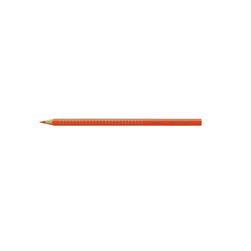 CRAYON COUL. FABER GRIP ORANGE
