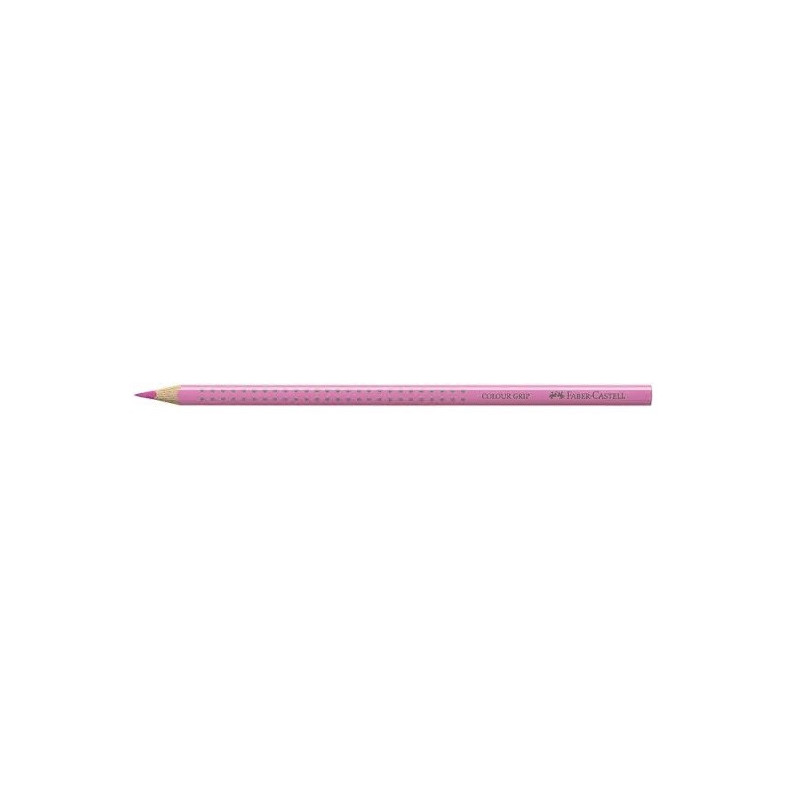CRAYON COUL. FABER GRIP MAGENTA CLAIR