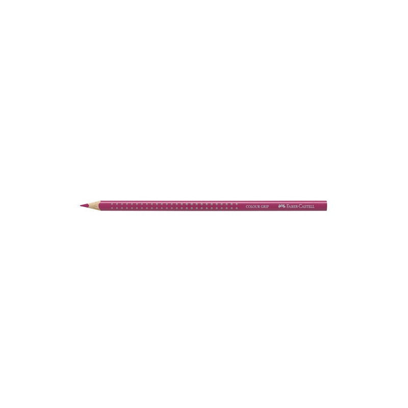 CRAYON COUL. FABER GRIP ROSE POURPRE