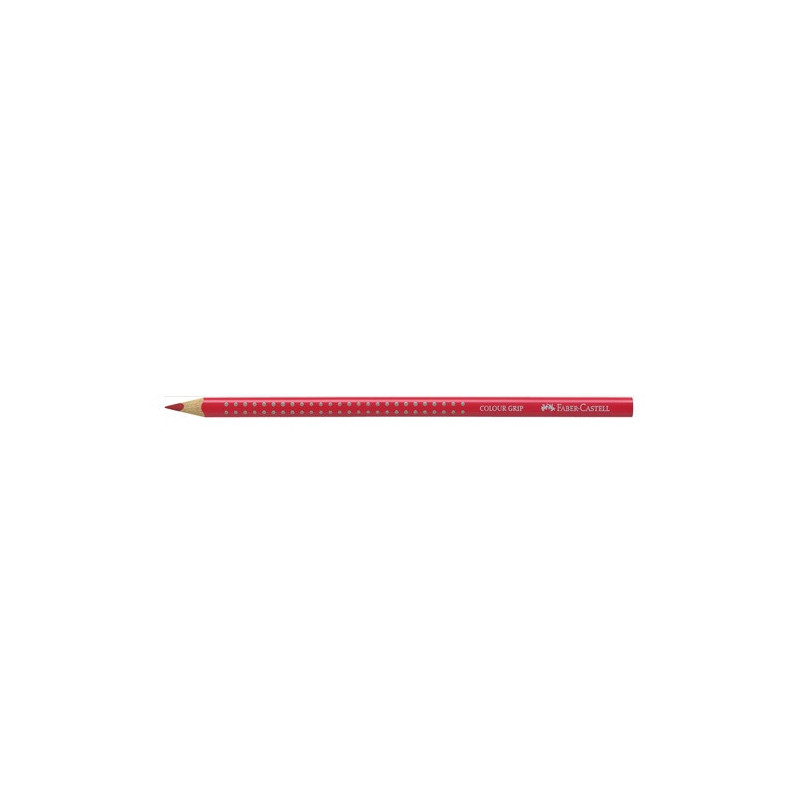 CRAYON COUL. FABER GRIP ROUGE CARMIN