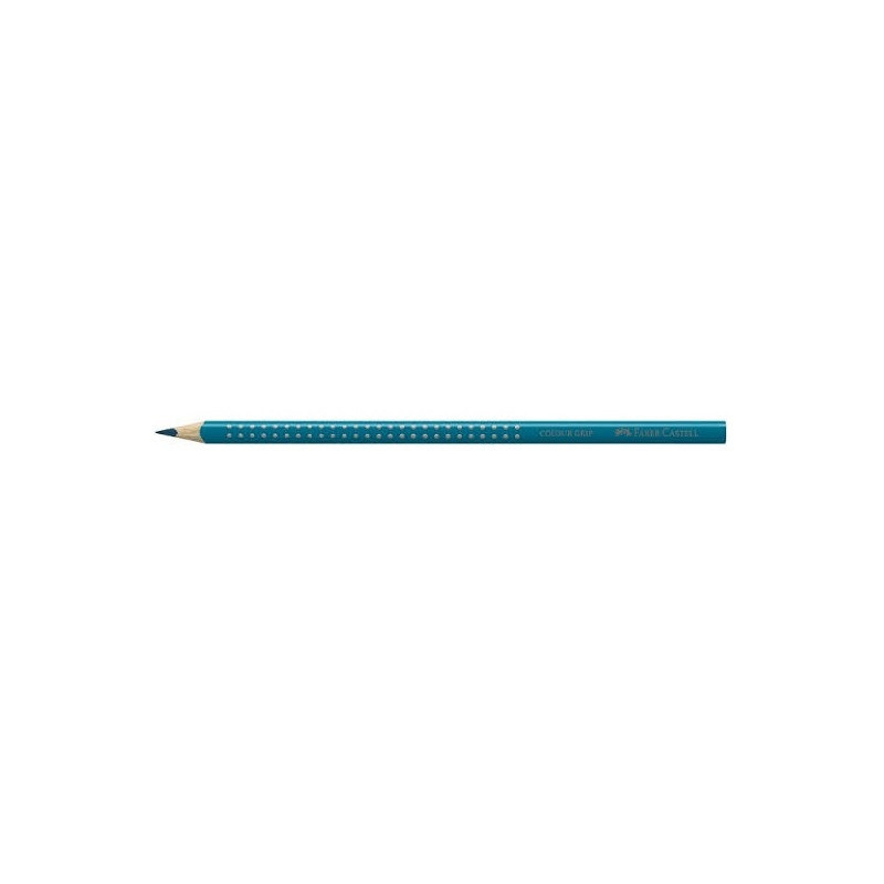 CRAYON COUL. FABER GRIP TURQUOISE