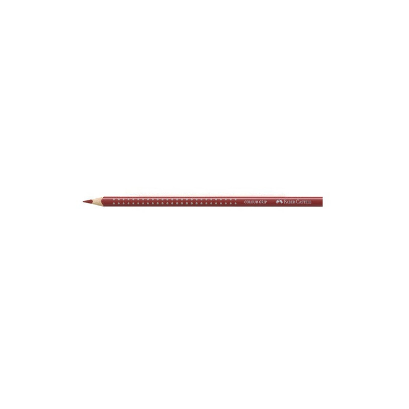 CRAYON COUL. FABER GRIP ROUGE INDIEN