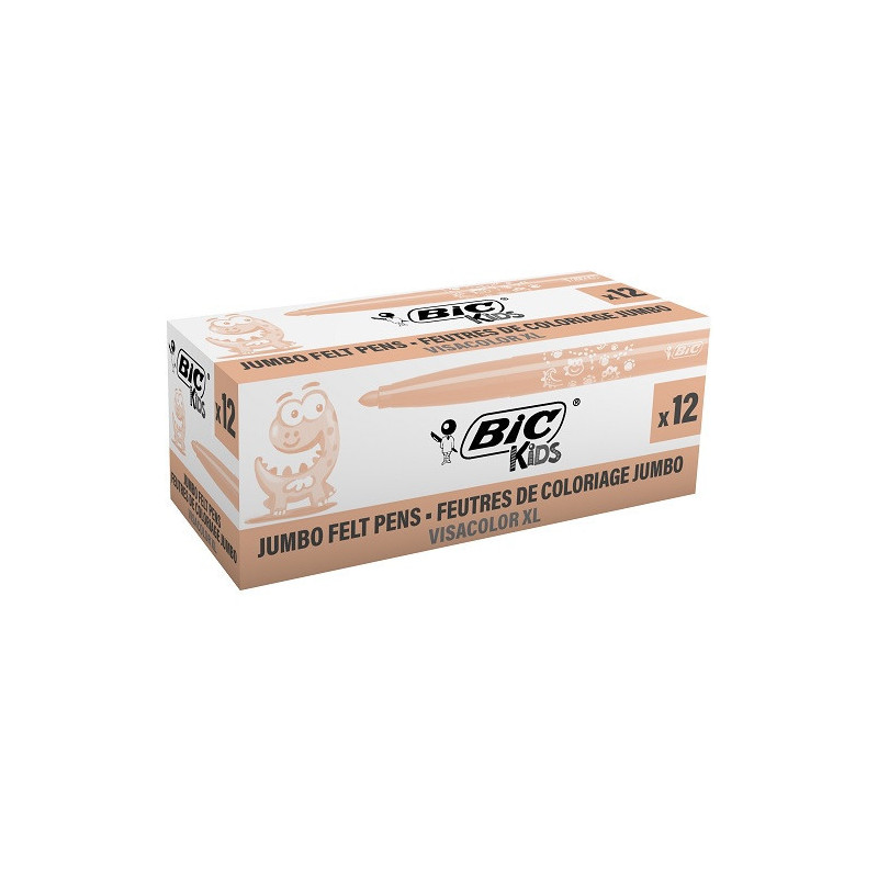 FEUTRE ECO.BIC VISACOLOR XL CHAIR 12PCS