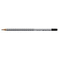 CRAYON NOIR FABER 2001 HB BOUT-GOMME