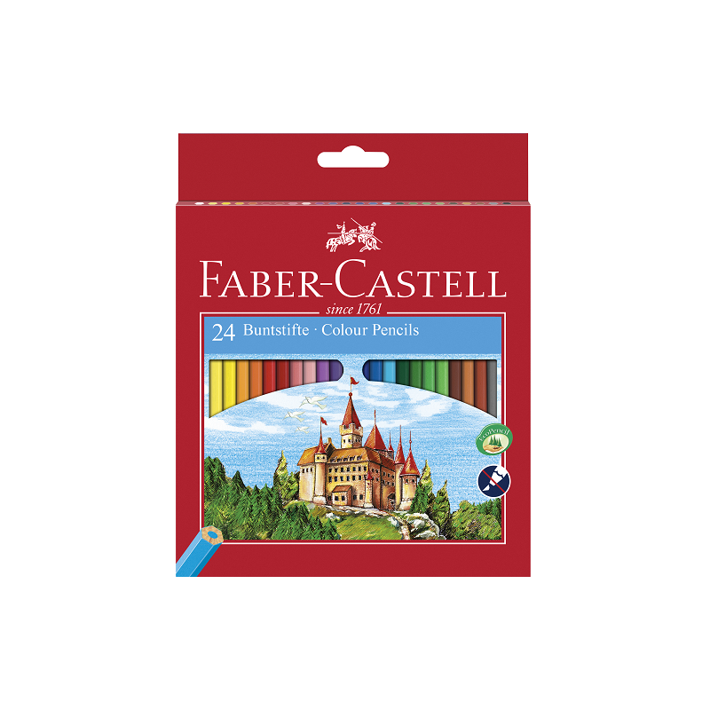 CRAYON COUL. FABER 24PCS