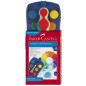 GOUACHE FABER CONNECTOR 12 PASTILLES BLEU