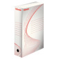 BOITE ARCHIVES ESSELTE DOS 8CM BLANC