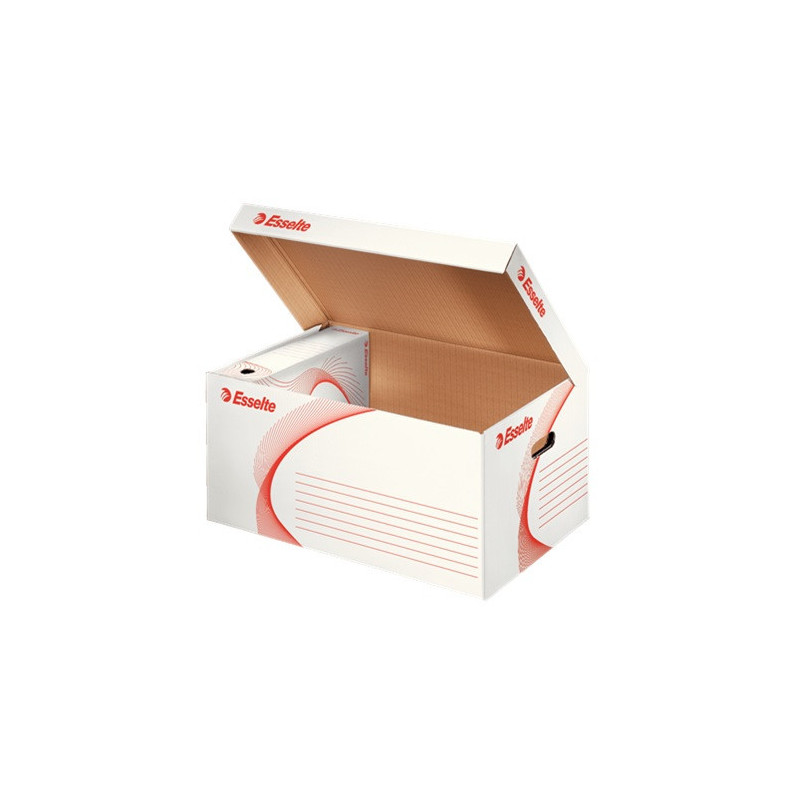 BOITE ARCHIVES ESSELTE CONTENEUR BLANC