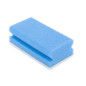 EPONGE A RECURER 7X13CM BLEU/BLANC