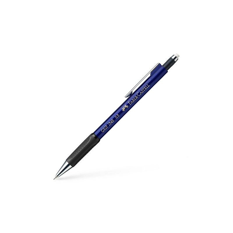 PORTE-MINES FABER GRIP MATIC 1345 0,5MM BLEU