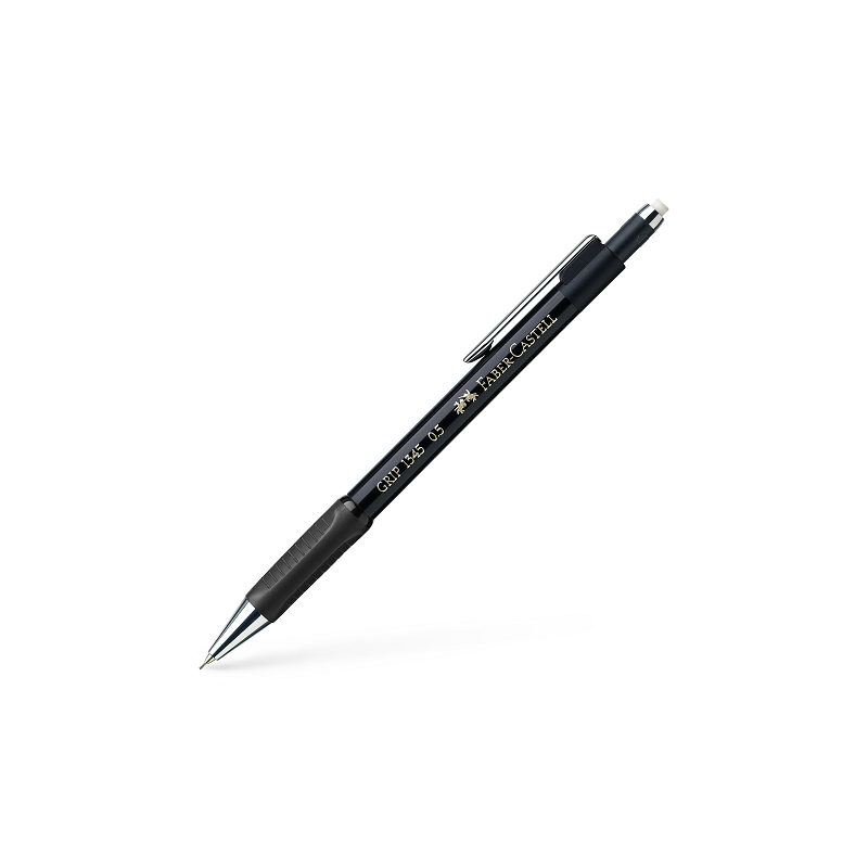 PORTE-MINES FABER GRIP MATIC 1345 0,5MM NOIR