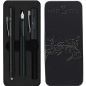COFFRET CADEAU FABER STYLO BILLE + STYLO PLUME M NOIR