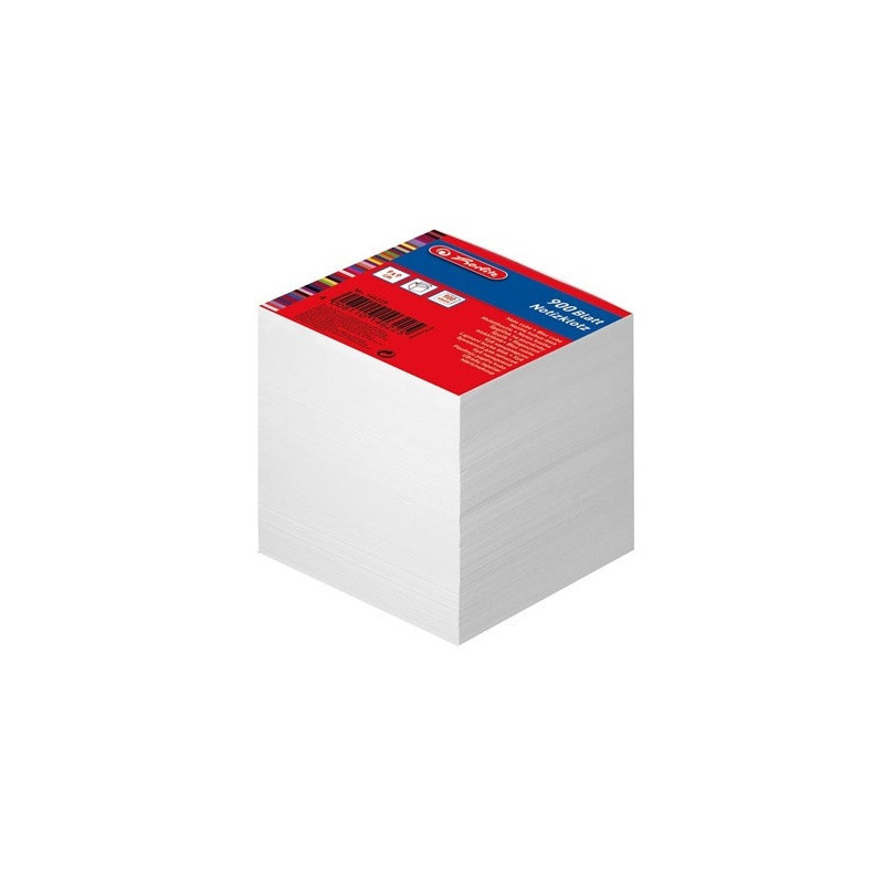 BLOC-CUBE HERLITZ RECH.9X9X9CM BLANC (9910/E) (300003738)