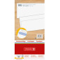 ENVEL.ADM. 110X220MM BLANC STRIP 100PCS BRUNNEN (DL)