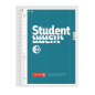 CAHIER BRUNNEN A4 80FLS DUO QUAD.+LIGNE