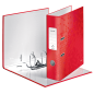 CLASSEUR LEITZ CARTON WOW 8CM ROUGE