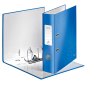 CLASSEUR LEITZ CARTON WOW 8CM BLEU