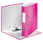 CLASSEUR LEITZ CARTON WOW 5CM ROSE