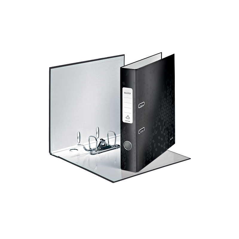 CLASSEUR LEITZ CARTON WOW 5CM NOIR