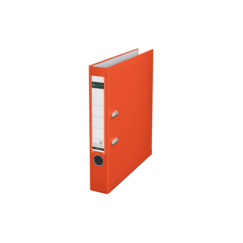 CLASSEUR LEITZ PP 1015 5CM ROUGE CLAIR