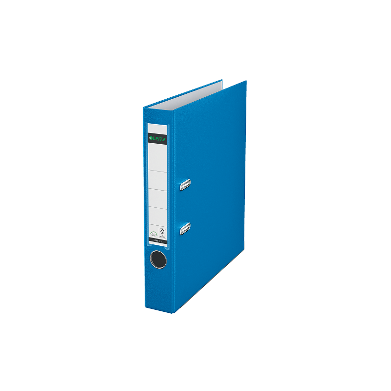 CLASSEUR LEITZ PP 1015 5CM BLEU CLAIR