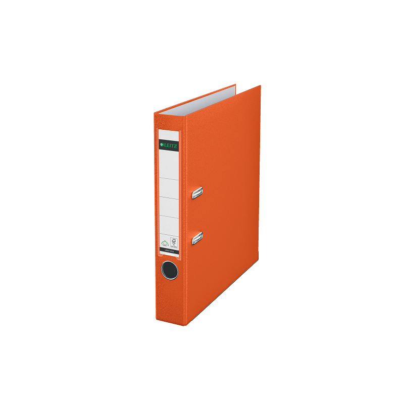 CLASSEUR LEITZ PP 1015 5CM ORANGE