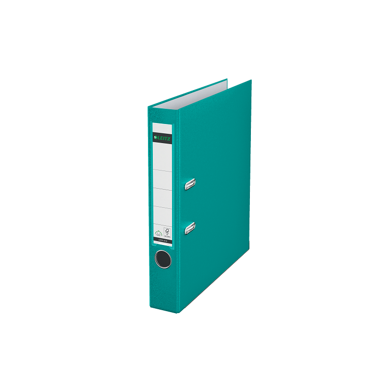 CLASSEUR LEITZ PP 1015 5CM TURQUOISE