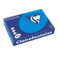 PAPIER REPRO CLAIREF. TROPHEE A4 160G BLEU TURQUOISE 250FLS