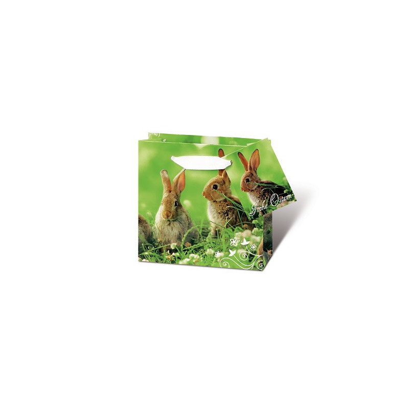 SACHET PAQUES BSB 14,5X15X6CM