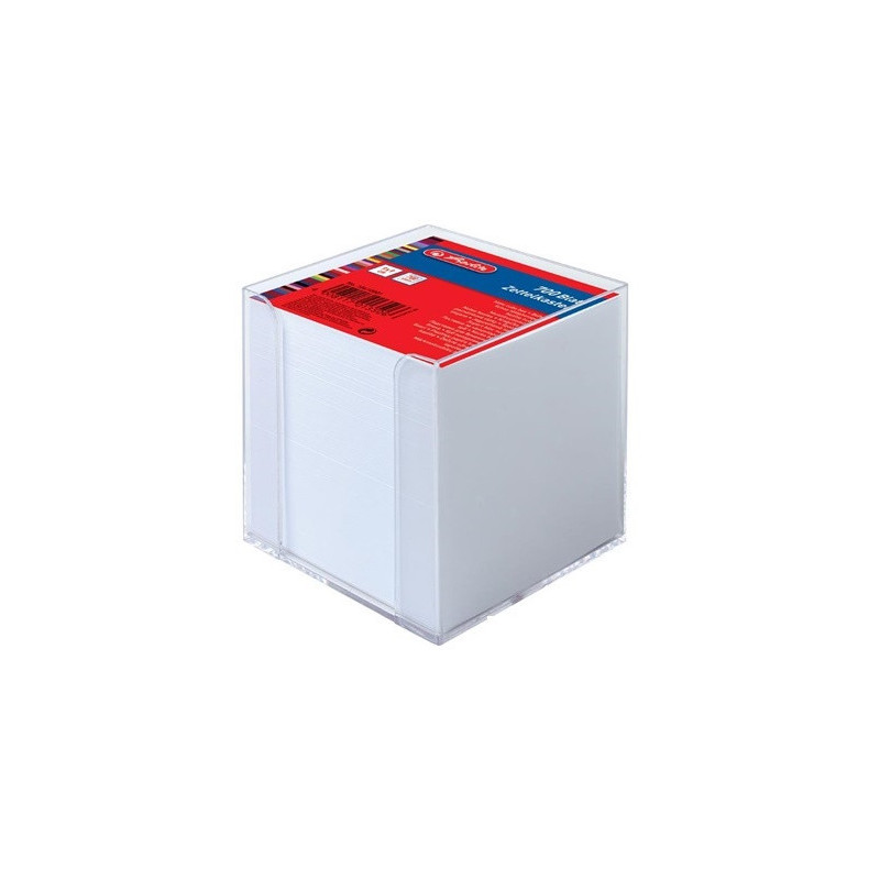 BLOC-CUBE HERLITZ DÉVIDOIR 9X9X9CM TRANSP. (9900) (300002401)