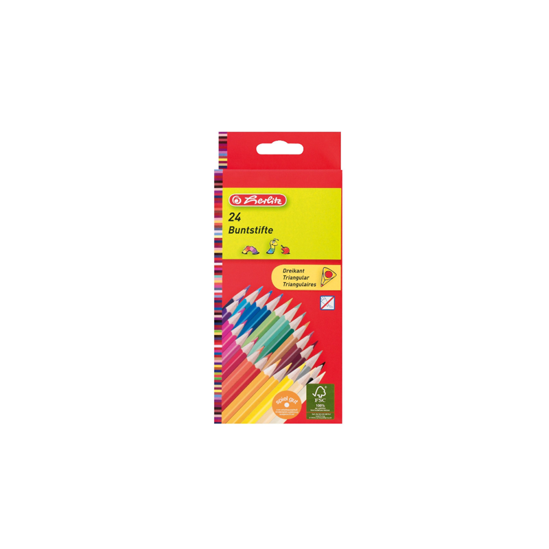 CRAYON COUL. HERLITZ TRILINO 24PCS (300000629)