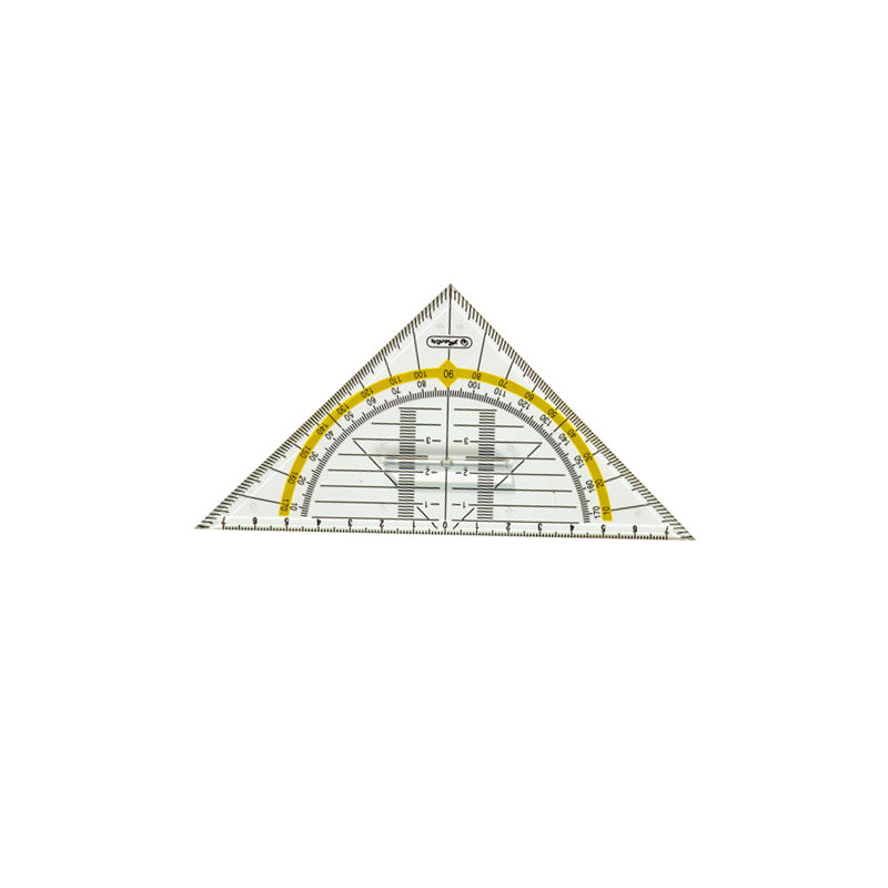 EQUERRE HERLITZ 16CM AVEC BOUTON (300002411)