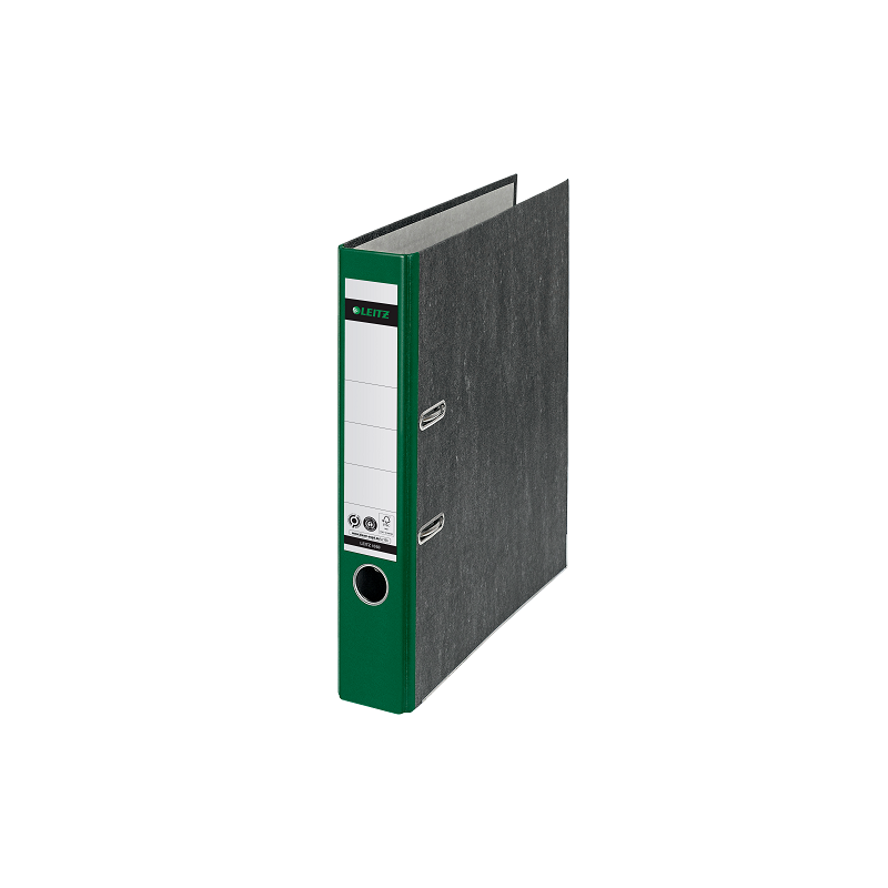 CLASSEUR LEITZ CARTON 1050 5CM DOS VERT
