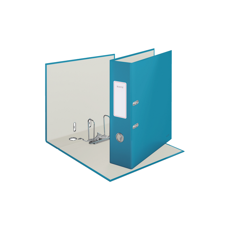 CLASSEUR LEITZ CARTON COSY 8CM BLEU