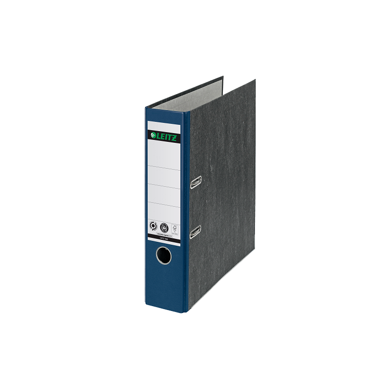 CLASSEUR LEITZ CARTON 1080 8CM DOS BLEU