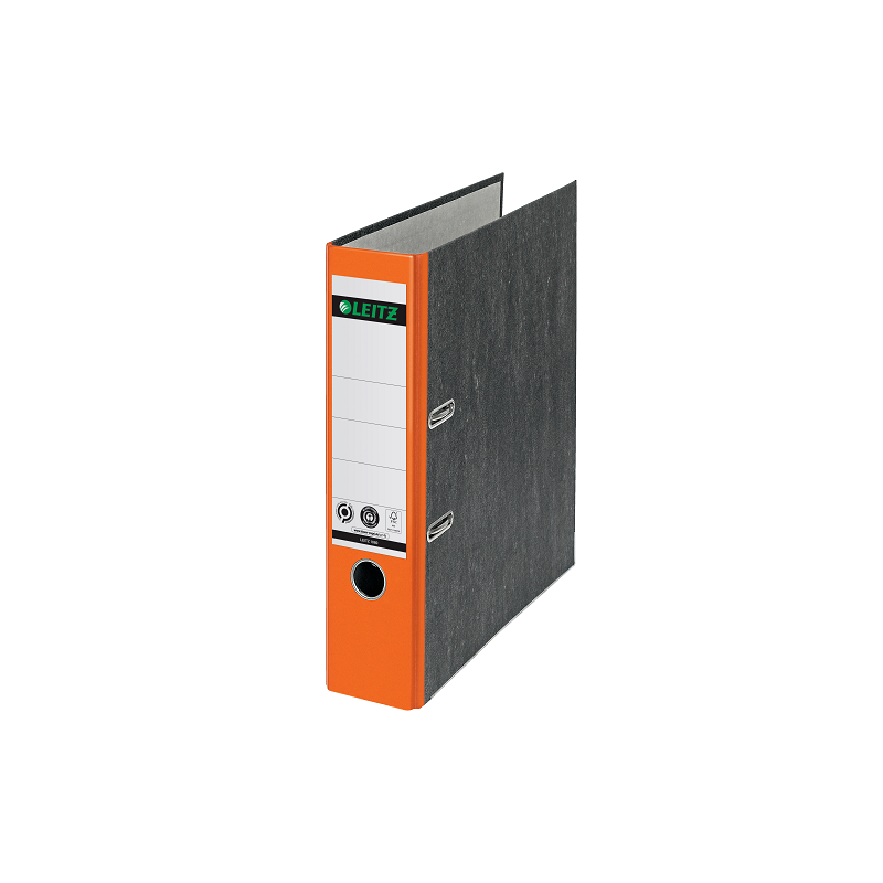 CLASSEUR LEITZ CARTON 1080 8CM DOS ORANGE