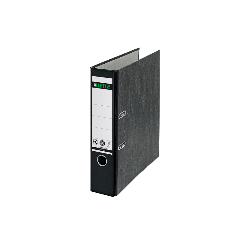 CLASSEUR LEITZ CARTON 1080 8CM DOS NOIR