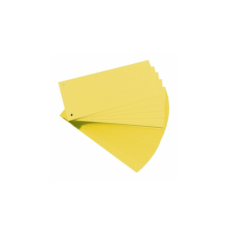 INTERCAL. RECT. CART. JAUNE 100PCS HERLITZ (300002790)
