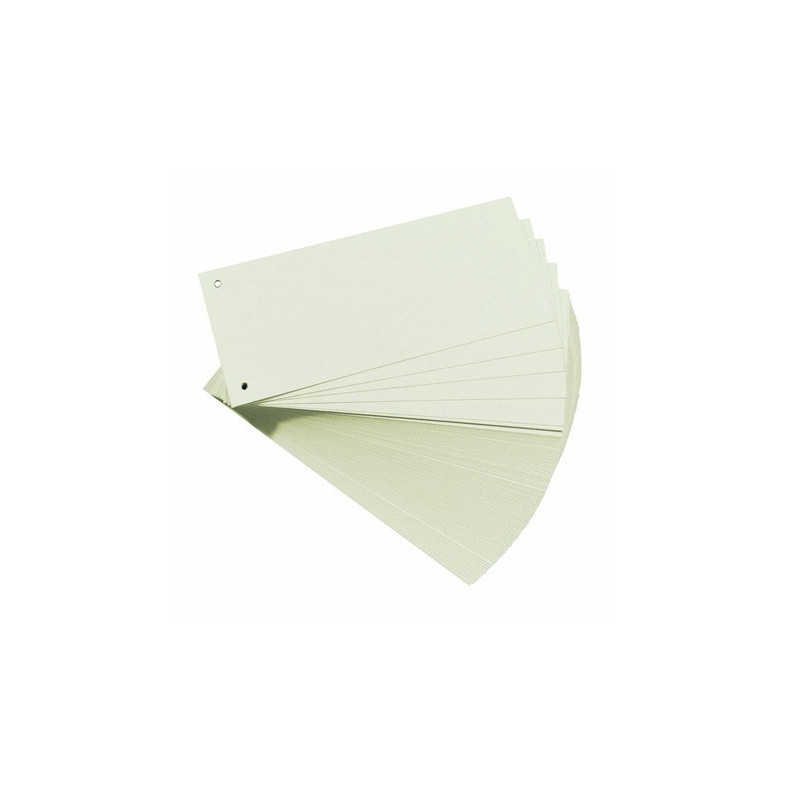 INTERCAL. RECT. CART. BLANC 100PCS HERLITZ (300002793)