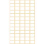 AUTOCOLLANT BSB OFFICE-STICKER 12X8MM