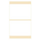 AUTOCOLLANT BSB OFFICE-STICKER 75X54MM