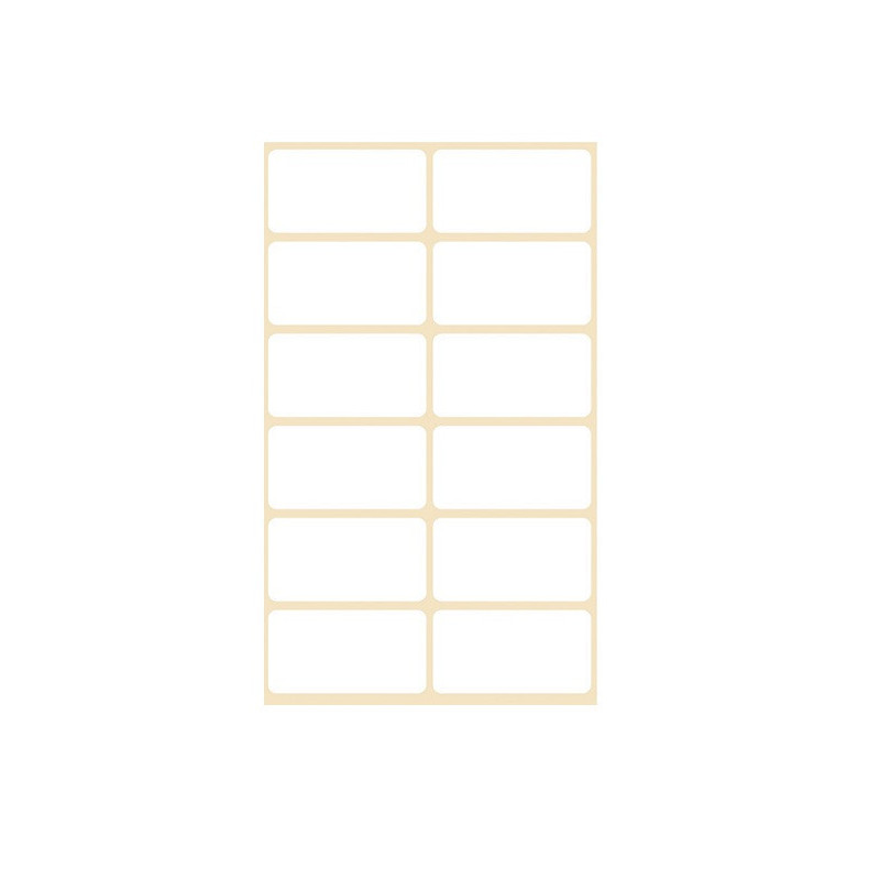 AUTOCOLLANT BSB OFFICE-STICKER 36X19MM