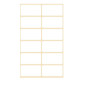 AUTOCOLLANT BSB OFFICE-STICKER 36X19MM