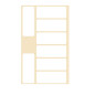 AUTOCOLLANT BSB OFFICE-STICKER 48X19MM